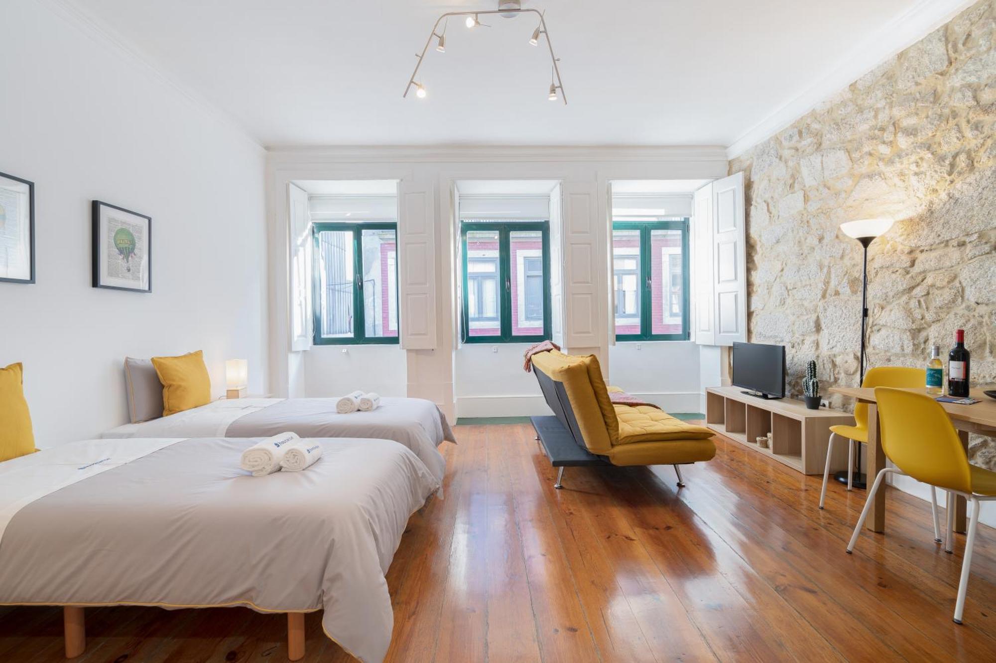 Host Wise - Modern Studios With Terrace - Walk Everywhere Porto Zimmer foto